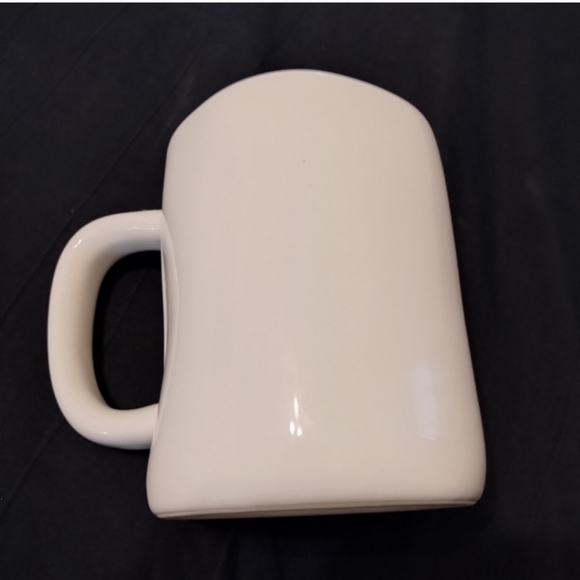 Rae Dunn Artisan Collection By Magenta Survivor Mug White With Pink Interior - Picture 3 of 4